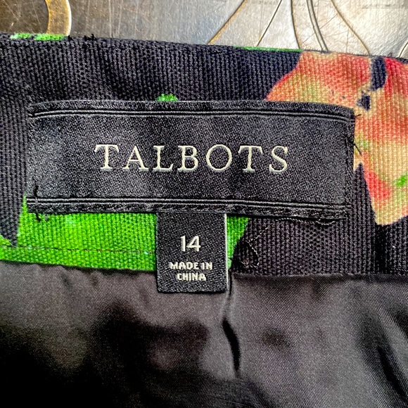 Talbots Floral Pencil Skirt - Picture 3 of 5